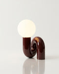 SIRKA TABLE LAMP BURGUNDY
