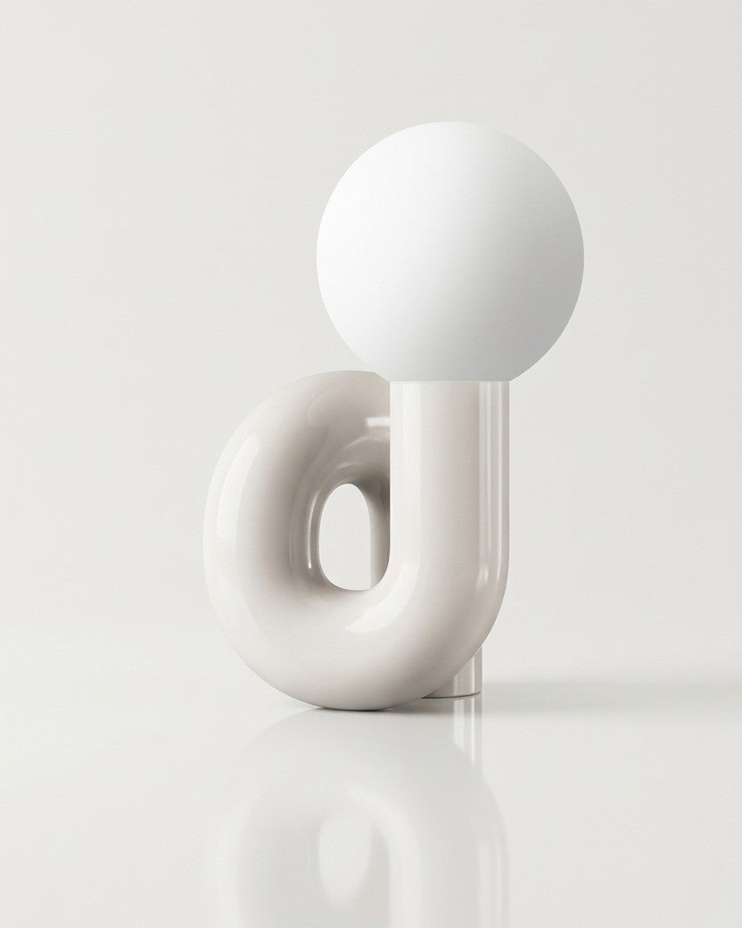 SIRKA TABLE LAMP IVORY